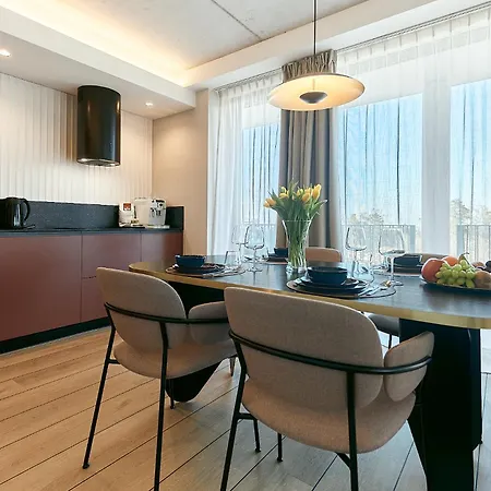 Daire Golden Hour Apartments- Loft H 302 Swinoujscie